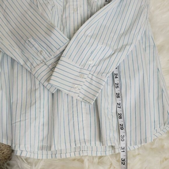 LANE BRYANT Ruffle Blouse Size 18 NWT - Picture 7 of 11